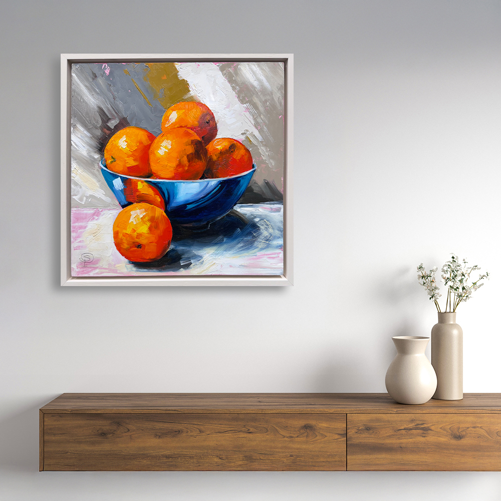 View of picture in situ